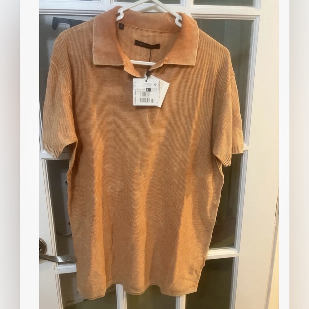 ADOLFODOMINGUEZ Men’s Shirt NWT Super Soft Polo Sz 8